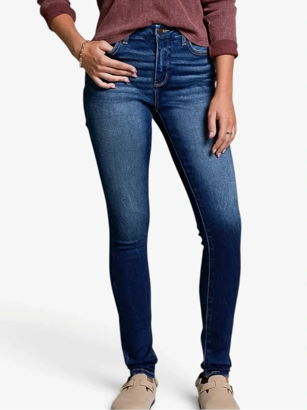 BKE Gabby Skinny Stretch Jean Medium Wash Size 28